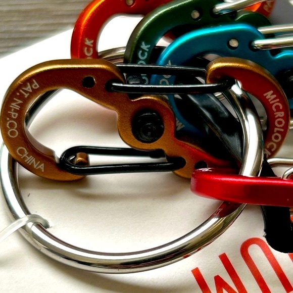 🆕⚒️Nite Ize Aluminum Keyring Locker S-Biner - Carabiner Keychain - multi… - Picture 7 of 16